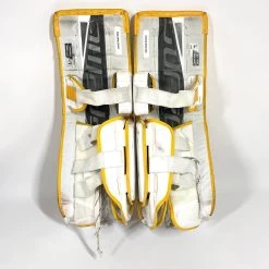 Bauer Supreme UltraSonic - Used Pro Stock Goalie Full Set (White/Yellow) -Hockey Shop Photo2023 05 04 20620PM