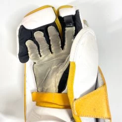 Bauer Supreme UltraSonic - Used Pro Stock Goalie Full Set (White/Yellow) -Hockey Shop Photo2023 05 04 21041PM
