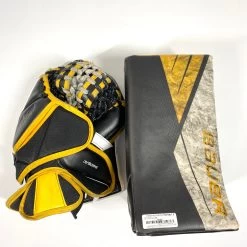 Bauer Supreme UltraSonic - Pro Stock Goalie Full Set (Black/Yellow/White) -Hockey Shop Photo2023 05 04 31227PM