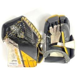 Bauer Supreme UltraSonic - Pro Stock Goalie Full Set (Black/Yellow/White) -Hockey Shop Photo2023 05 04 31353PM
