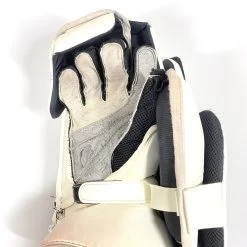 CCM Extreme Flex IV - Used Pro Stock Goalie Pads - Full Set (White/Blue/Red) -Hockey Shop Photo2023 05 04 43806PM