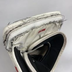 CCM Extreme Flex IV - Used Pro Stock Goalie Pads - Full Set (White/Blue/Red) -Hockey Shop Photo2023 05 04 43819PM