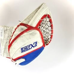CCM Extreme Flex III - Used Pro Stock Goalie Pads - Full Set (White/Blue/Red) -Hockey Shop Photo2023 05 05 22726PM