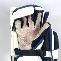 Used CCM Extreme Flex 5 - Pro Stock Goalie Blocker (White/Red/Blue) 5 Used CCM Extreme Flex 5 - Pro Stock Goalie Blocker (White/Red/Blue) -Hockey Shop Photo2023 06 01 45521PM 1