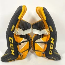 CCM Extreme Flex IV - Used Pro Stock Goalie Full Set (Black/Yellow) -Hockey Shop Photo2023 06 13 13344PM