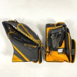 CCM Extreme Flex IV - Used Pro Stock Goalie Full Set (Black/Yellow) -Hockey Shop Photo2023 06 13 13732PM