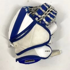 Bauer Supreme Ultrasonic - Used Pro Stock Goalie Glove - (Blue/White) -Hockey Shop Photo2023 06 14 23553PM