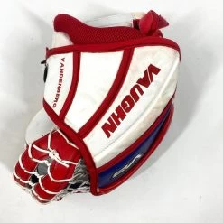 Vaughn Velocity V9 - Used Pro Stock Goalie Glove - (Red/Blue/White) -Hockey Shop Photo2023 06 14 24236PM