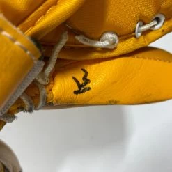 Bauer Vapor 2X Pro - Used Pro Stock Goalie Glove - (Yellow) -Hockey Shop Photo2023 06 14 30856PM