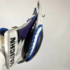 Vaughn Velocity V9 - Used Pro Stock Goalie Glove - (White/Purple/Blue) -Hockey Shop Photo2023 06 14 31054PM