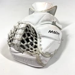 Bauer Supreme Mach - Used Pro Stock Goalie Glove (White/Red/Black) 6 Bauer Supreme Mach - Used Pro Stock Goalie Glove (White/Red/Black) -Hockey Shop Photo2023 06 15 35326PM