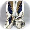 CCM Premier II - NCAA Pro Stock Full Goalie Set (White/Gold/Blue)