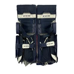 CCM AXIS - Used Pro Stock Goalie Pads (White/Blue/Red) -Hockey Shop Picture23 c496efa9 f593 4d4a bebc bb183fc02ea6