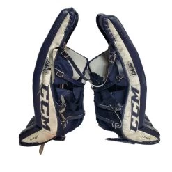 CCM Extreme Flex IV - Used Pro Stock Goalie Pads - (Navy/White) -Hockey Shop Picture25 77c6f233 4b56 4706 ac96 6c1492ef294c