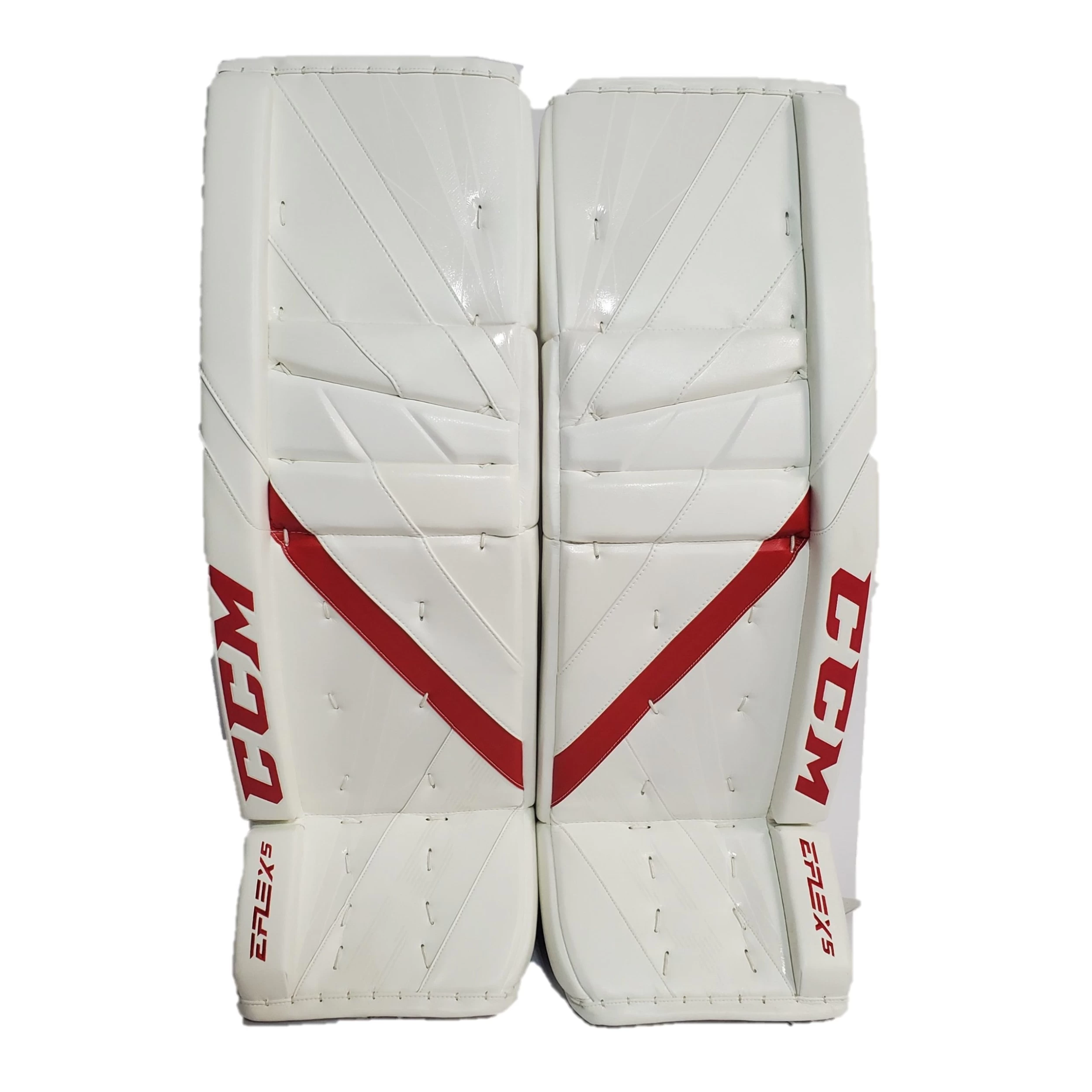 CCM Extreme Flex 5 (OHL) - 37" - New Pro Stock Senior Goalie Pads 2 CCM Extreme Flex 5 (OHL) - 37" - New Pro Stock Senior Goalie Pads - Image 2
