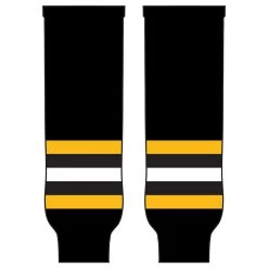 Pearsox NHL Pro Weight Hockey Socks (MTO) - Pittsburgh -Hockey Shop Pittsburgh PWPITTD Black