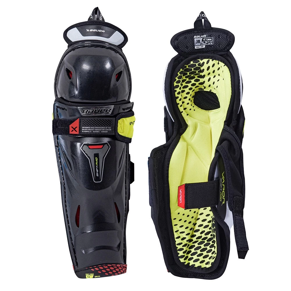Bauer Vapor Shift Pro 2022 Junior Ice Hockey Shin Guards 1 Bauer Vapor Shift Pro 2022 Junior Ice Hockey Shin Guards