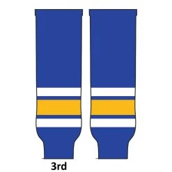 Pearsox NHL Pro Weight Hockey Socks (MTO) - St. Louis -Hockey Shop St.Louis PWSTL3 3rd