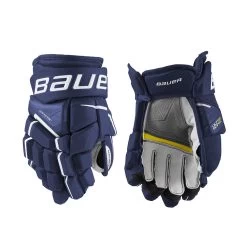 Bauer Supreme Ultrasonic Junior Ice Hockey Gloves -Hockey Shop UltraSonicJr.Navy