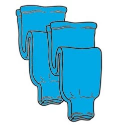 Pearsox Pro Weight Hockey Socks - Sky