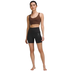 BAUER // Lululemon ALIGN SHORT 6" 12 BAUER // Lululemon ALIGN SHORT 6" -Hockey Shop alignshort black 3