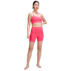 BAUER // Lululemon ALIGN SHORT 6" 9 BAUER // Lululemon ALIGN SHORT 6" -Hockey Shop alignshort pink 3