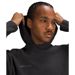 BAUER // Lululemon AT EASE HOODIE -Hockey Shop atease black 3