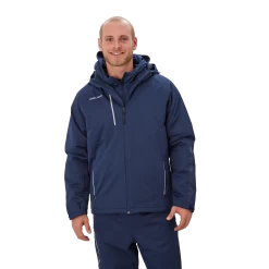 BAUER HOCKEY HEAVYWEIGHT JACKET SENIOR -Hockey Shop bauersupremeheavyweightjacket Navy 01