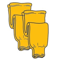 Pearsox Pro Weight Hockey Socks - Gold