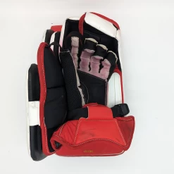 CCM Extreme Flex 6 - Used Full Right Goalie Blocker (Red/White/Yellow) -Hockey Shop eflex6rightblocker3