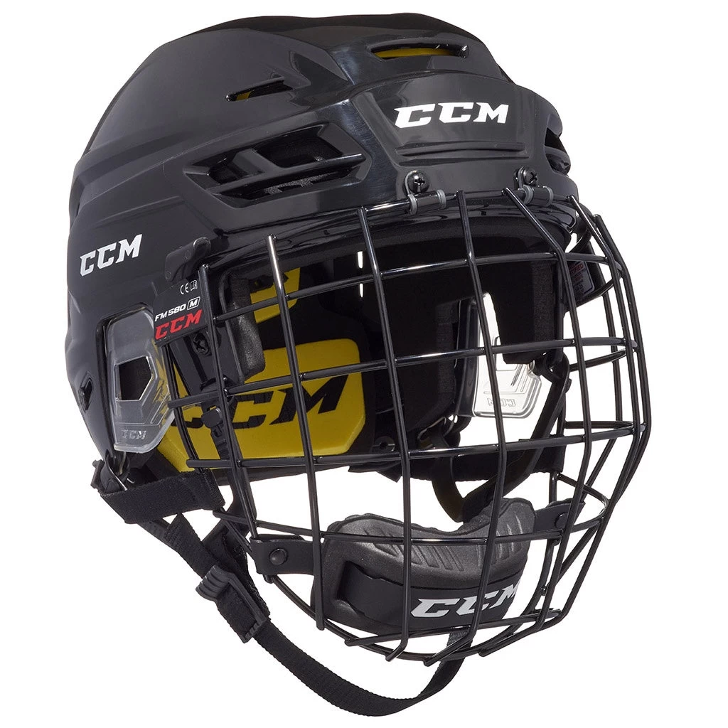 CCM Tacks 210 Ice Hockey Helmet With Cage 1 CCM Tacks 210 Ice Hockey Helmet With Cage