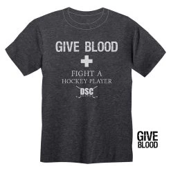DSC "Give Blood" Adult T-Shirt