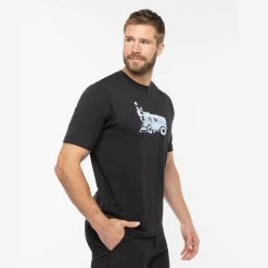 BAUER // TRAVIS MATHEW ICE SHACK TEE -Hockey Shop iceshack black 3