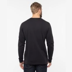 BAUER // TRAVIS MATHEW SLED SHACK LONGLSEEVE TEE -Hockey Shop sledshack black 3