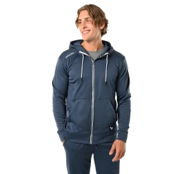 BAUER TEAM FLEECE ZIP HOODIE SENIOR -Hockey Shop teamziphoodie navy 1