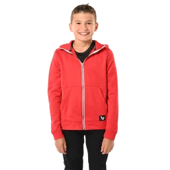 BAUER TEAM FLEECE ZIP HOODIE YOUTH -Hockey Shop teamziphoodiey red 1