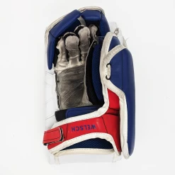 Bauer Vaughn Velocity V9 - NCAA Pro Stock Full Goalie Set (White/Blue/Red) -Hockey Shop v9set3